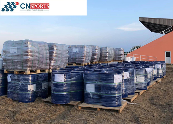 Playground Crumb Rubber Polyurethane Binder Colorless PU Binder For Rubber Tiles