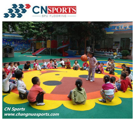 Non Fading EPDM Rubber Granules Jogging Track Colored EPDM