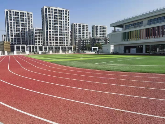 High Durability Smooth Athletic Rubber Running Track With Good Service