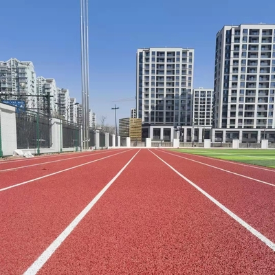 Customized SPU Synthetic Running Track Wear Resistant 13mm Thickness