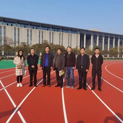 Higher Impact Absorption Silicon PU Sports Running Track / Runway Flooring