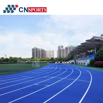 13mm Sky Blue Color Sandwich Athletic Running Track Waterproof