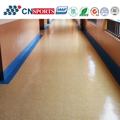 Indoor/Outdoor Easy Construction Stone Pattern Type SPUA Flooring For School