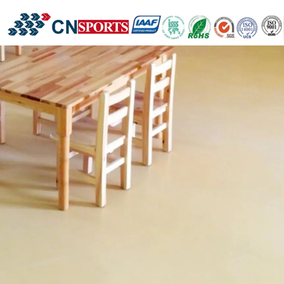 Indoor / Outdoor Construction Flexible SPUA Flooring For Office / Classroom