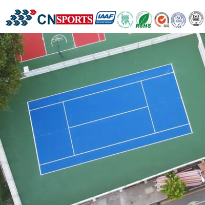 Safe And Comfort Sport Flooring For Tennis Court Coating With ITf Certificate