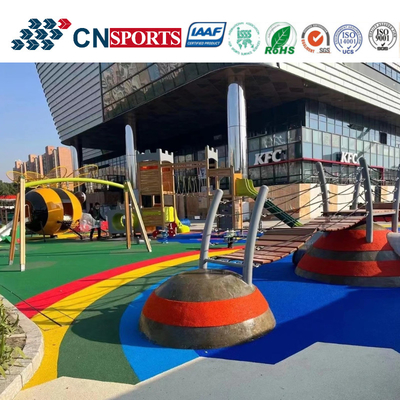 Not Fading Beautiful Colors EPDM Rubber Granules For Flooring Decoration