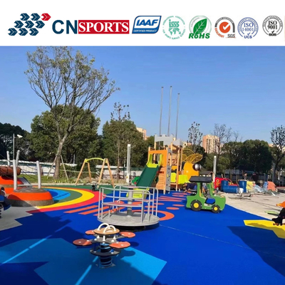 Not Fading Beautiful Colors EPDM Rubber Granules For Flooring Decoration