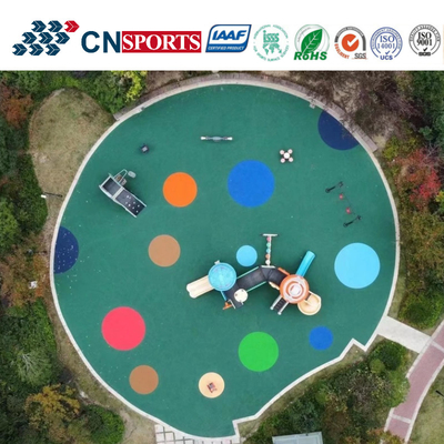Iaaf Running Track Sports Playground Anti UV Bright Color EPDM Rubber Granules