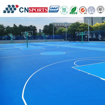 Eco-Friendly Competitive Price Silicon PU Outdoor Multi Court Rubber Sports Cout Flooring