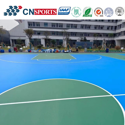 2023 New Project Factory Supply Outdoor Spu Basketball Court Thickness Can Customize