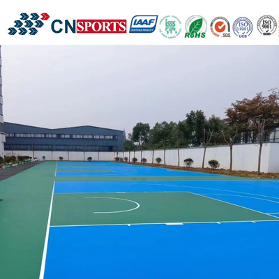 Scientific Structure Effectively Avoid Sports Injuries Basketball Court With Iaaf Certificate