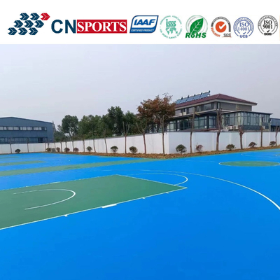 Scientific Structure Effectively Avoid Sports Injuries Basketball Court With Iaaf Certificate
