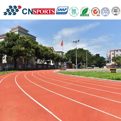 IAAF Certified  Sandwich Type PU Running Track Synthetic Rubber Material