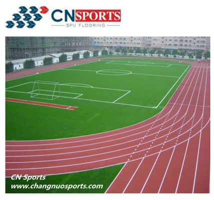 SPU Layer Rubber Running Track Micro Foamed Elastic High Strength
