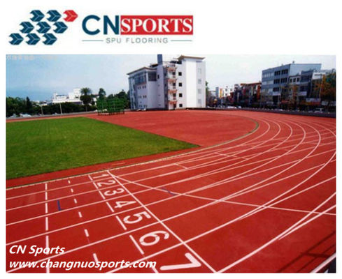 SPU Layer Rubber Running Track Micro Foamed Elastic High Strength