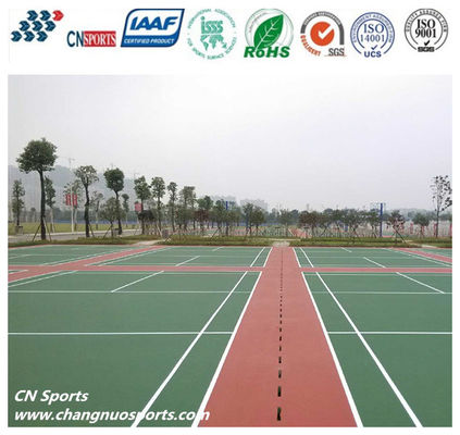 Powder ≤1Grade Silicon PU Tennis Court Flooring