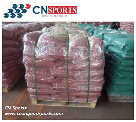 Elastic Playground Rubber Crumb UV Resistant No Fading EPDM Rubber Granules