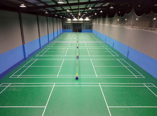 ITF Public Indoor Basketball Courts 4.5mm Anti UV Coating