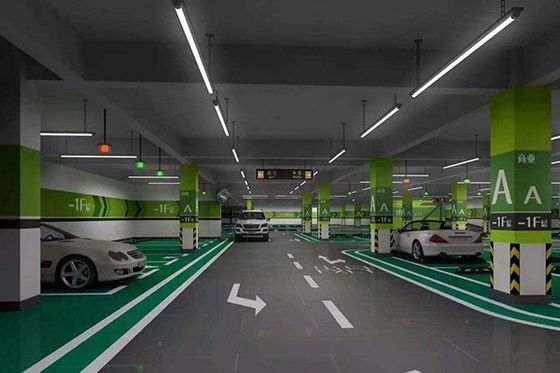 Water Color Car Park Epoxy Flooring IAAF ITF Certified