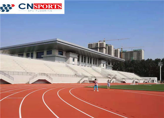 EPDM Granule PU Running Track , 13mm Sandwich Running Track