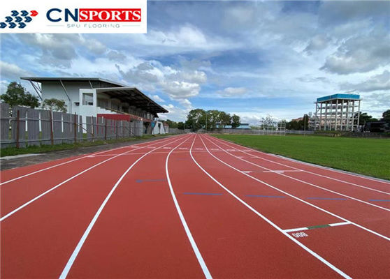 No Fading Race Track Flooring Environmental Protection