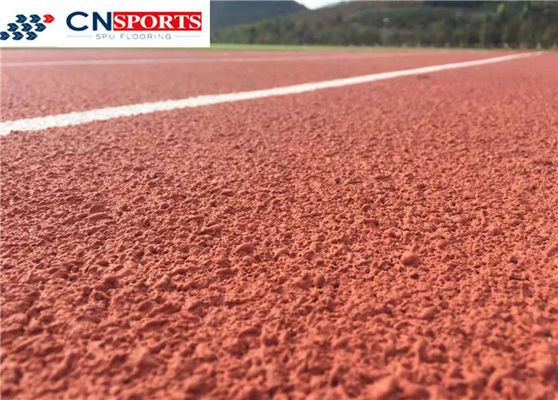 CE PU Rubber Running Track Weather Resistance Sandwich System Running Track