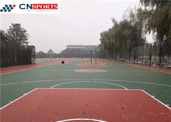 RoHS Cork Synthetic Basketball Court Flooring Wood Grain