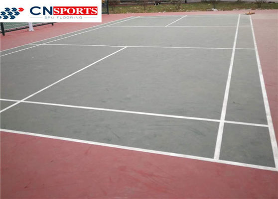 Silicon PU Indoor Volleyball Court Flooring 1.5MPa Anti UV