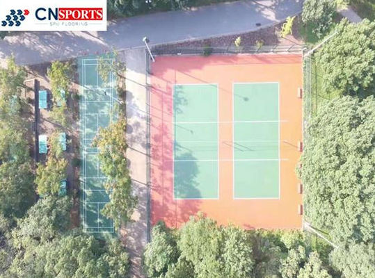 Antislip Synthetic Basketball Court Flooring Weather Resistance
