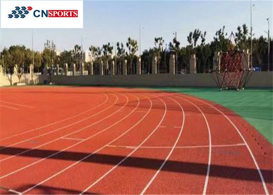 8mm High School Running Track Waterproof Shock Absorption Jogging Track