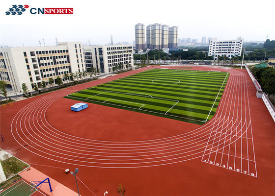 8mm High School Running Track Waterproof Shock Absorption Jogging Track