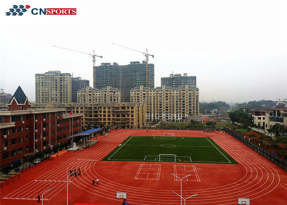 Polyurethane Public Running Track 10mm Outdoor Jogging Track Runway