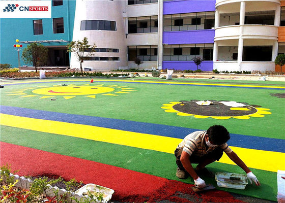 2.5mm EPDM Rubber Granules Sport Flooring Court Aging Resistance