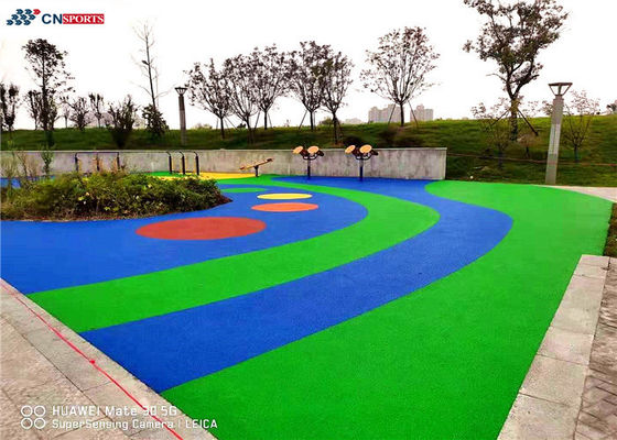 ISO Blue EPDM Rubber Granules Sports Flooring Runing Track Playground