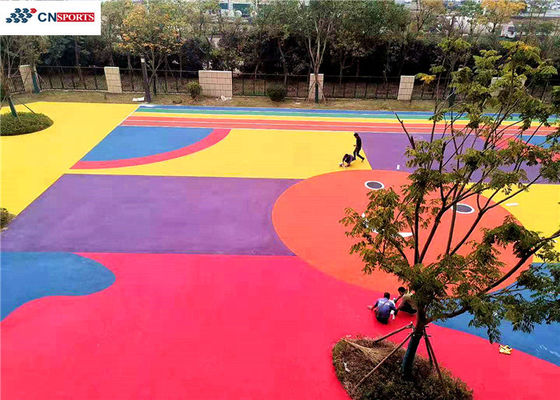 2.5mm EPDM Rubber Granules Sport Flooring Court Aging Resistance