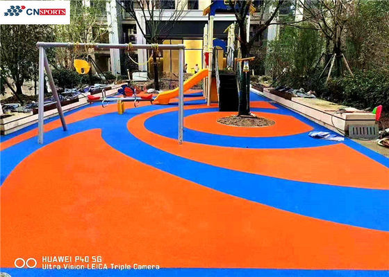 EPDM Wet Pour Safety Rubber Flooring Anti Static Acid Resistance
