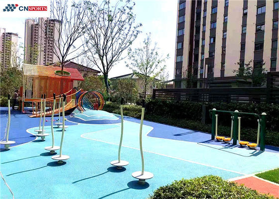 EPDM Wet Pour Safety Rubber Flooring Anti Static Acid Resistance