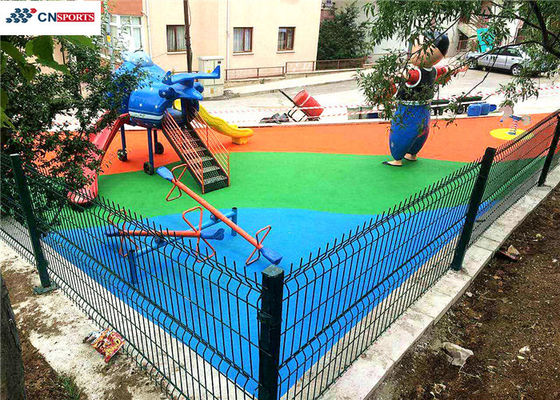 EPDM Granules Filling EPDM Rubber Flooring Alkali Resistance Colorful
