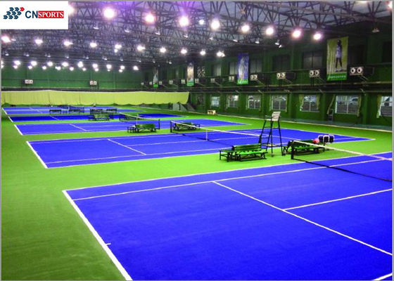 Rubber Acrylic Tennis Court Flooring Cushion Rebound