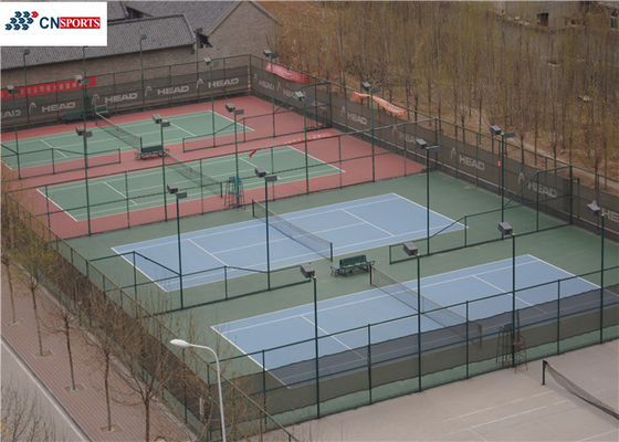 Rubber Acrylic Tennis Court Flooring Cushion Rebound