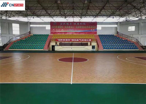 Outdoor Synthetic Basketball Court Flooring Silicon PU