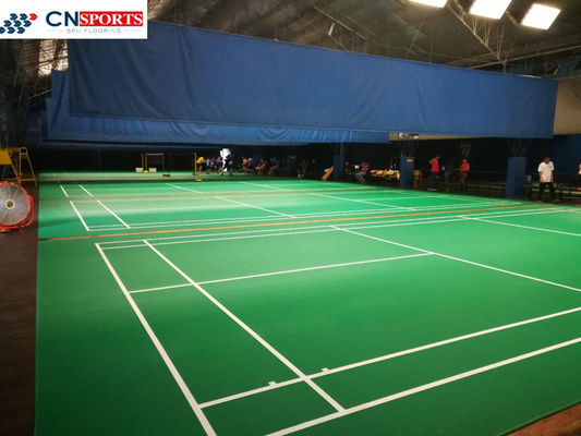 Rubber PVC Sport Flooring , 6.5mm PVC Anti Slip Mat Roll