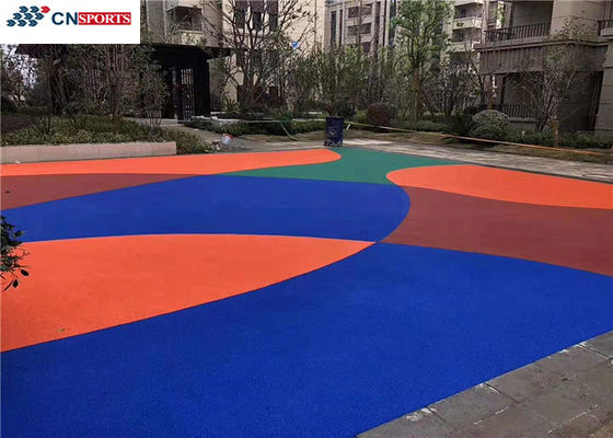 CN-S06 Green Moving Laminated Floor Non Toxic High Resilient