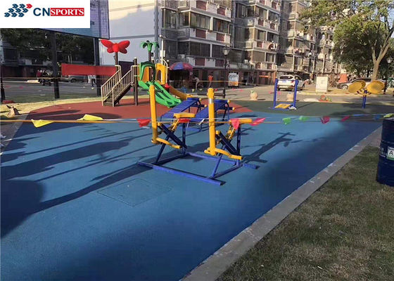 Amusement Park EPDM Rubber Flooring High Wear Resistance