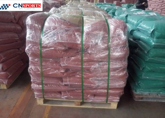 Runway Community Epdm Rubber Flooring Anti Erosion Alkali Resistant