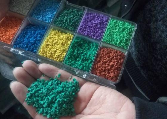 Green Color Competitive Price Atrificial Turf Infilling Epdm Rubber Granules