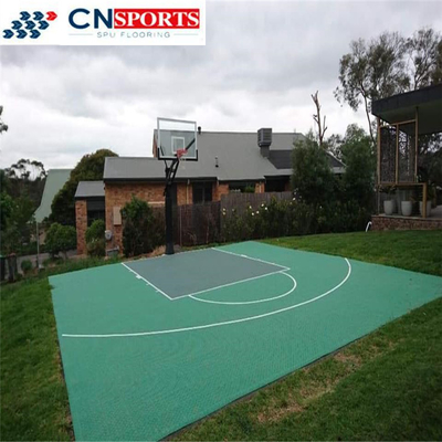 PP Interlocking Sports Flooring For Basketball Badminton Futsal Volleyball Tennis Court