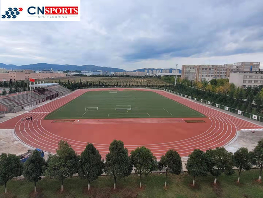 Environmental Friendly Synthetic Athletic Track IAAF Cerrified