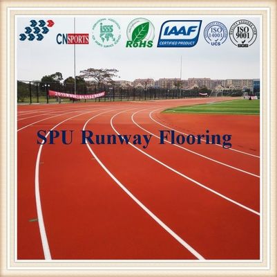 SPU Outdoor Sports Flooring No Smell Thermal Insulation