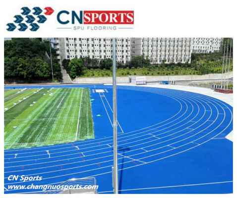 SPU Outdoor Sports Flooring No Smell Thermal Insulation